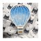 Детский ночник "Воздушный шар" Masaihome белый+сине-голубой градиент - фото 4646